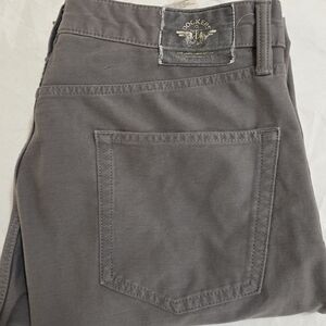 Dockers Exclusive Khaki Chinos Casual Formal Gray Pants Men Size W34 L30